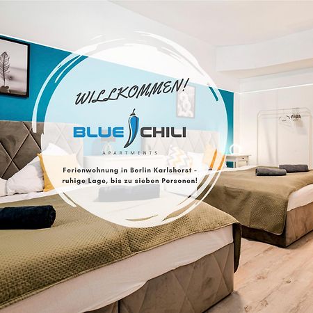 Blue Chili 31 - Stadtwohnung Fuer 7 - Modern Zentral Karlshorst Wlan Berlin Extérieur photo